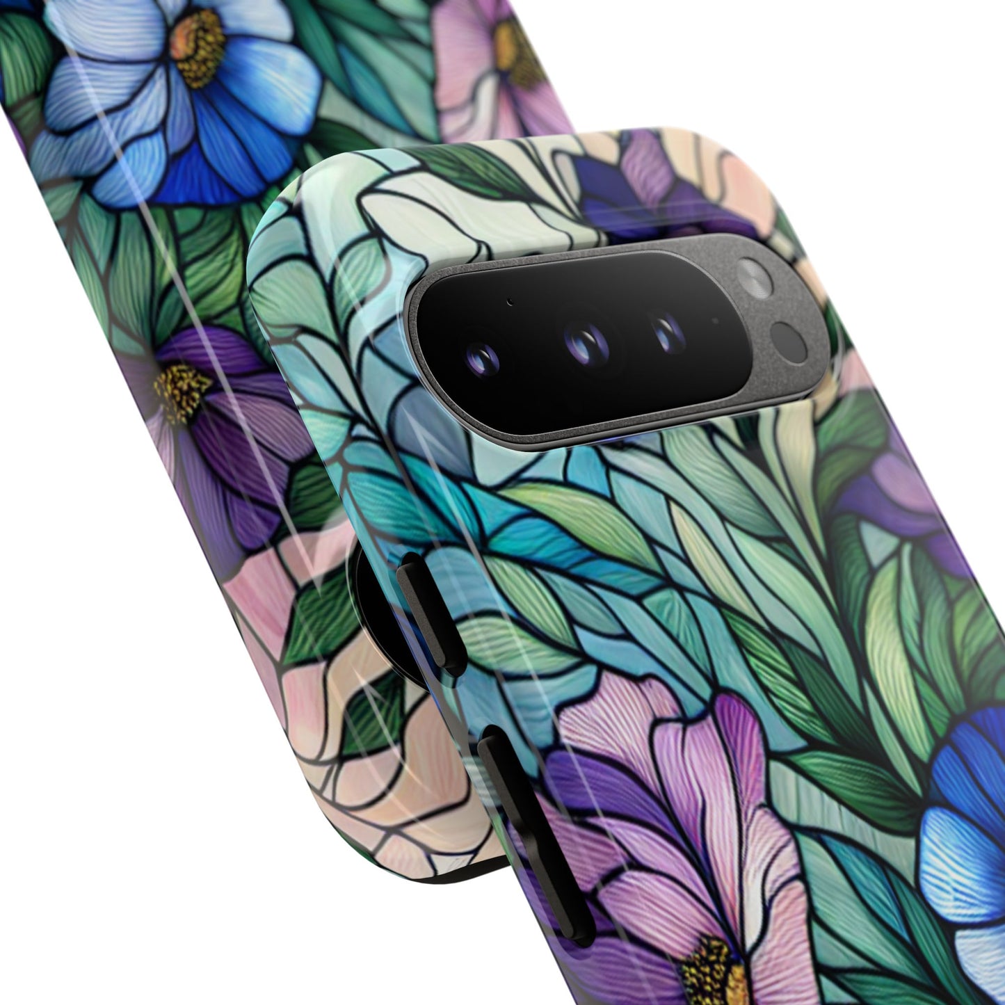 Floral Stained Glass Phone Case
