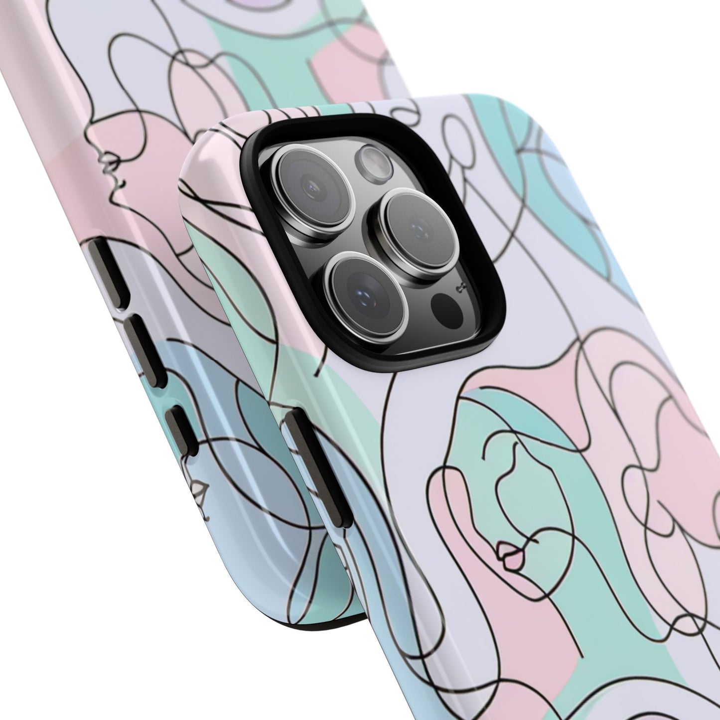 Minimal Women Faces Phone Case
