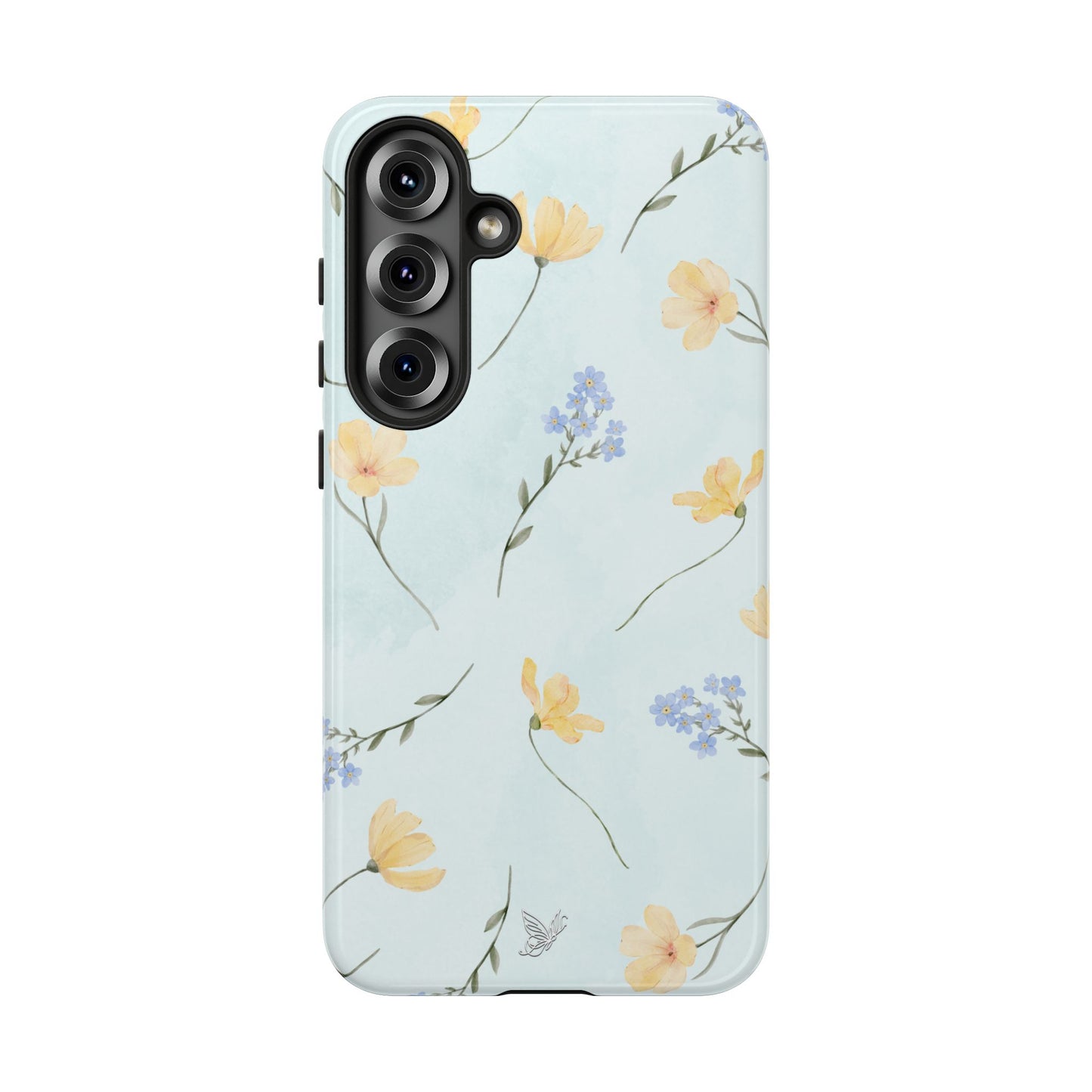 Blue Floral Phone Case