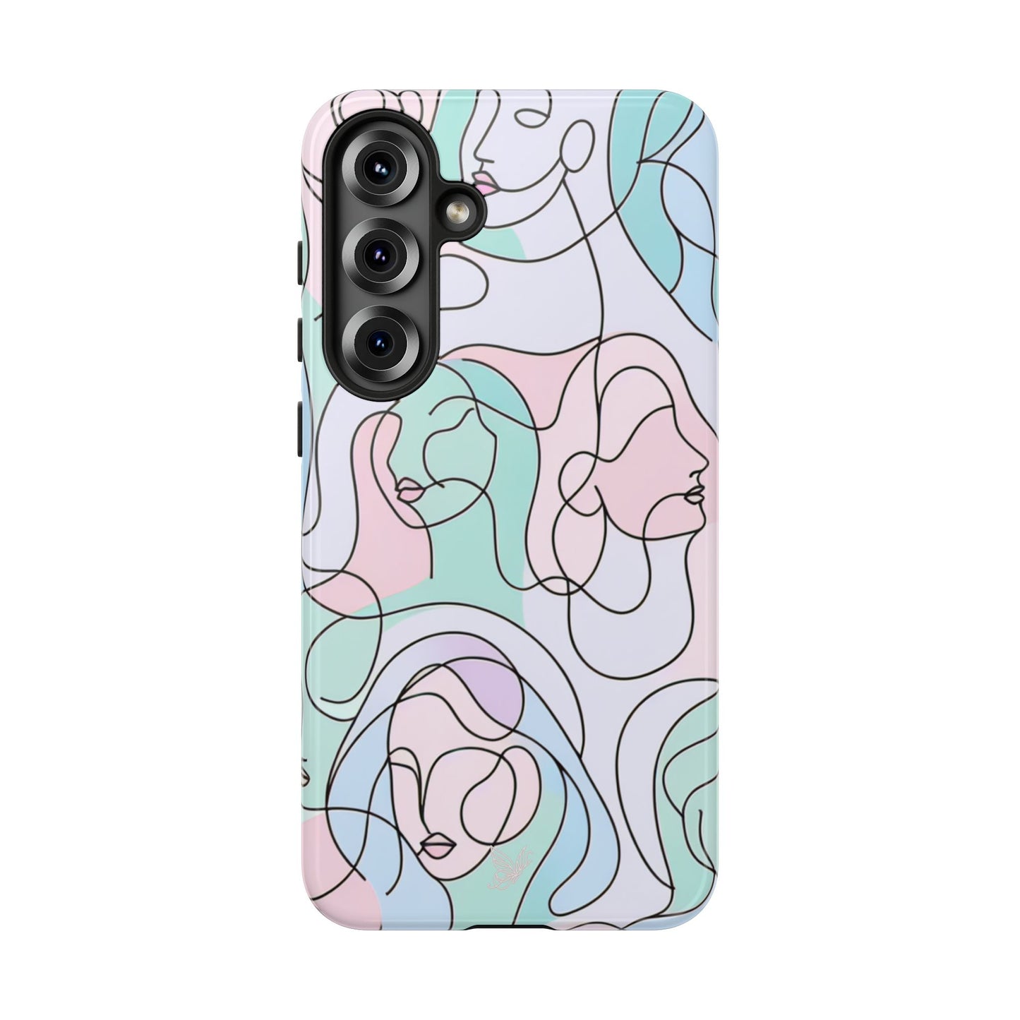 Minimal Women Faces Phone Case