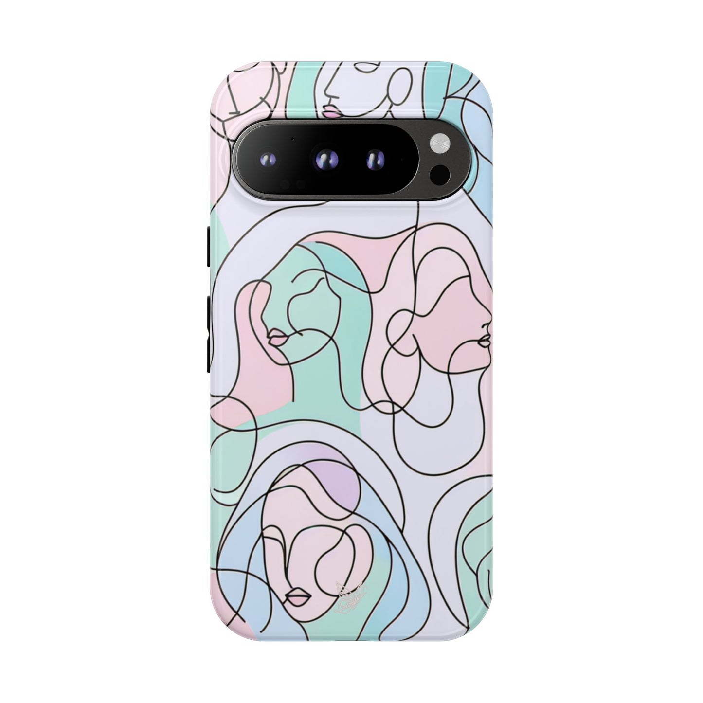 Minimal Women Faces Phone Case