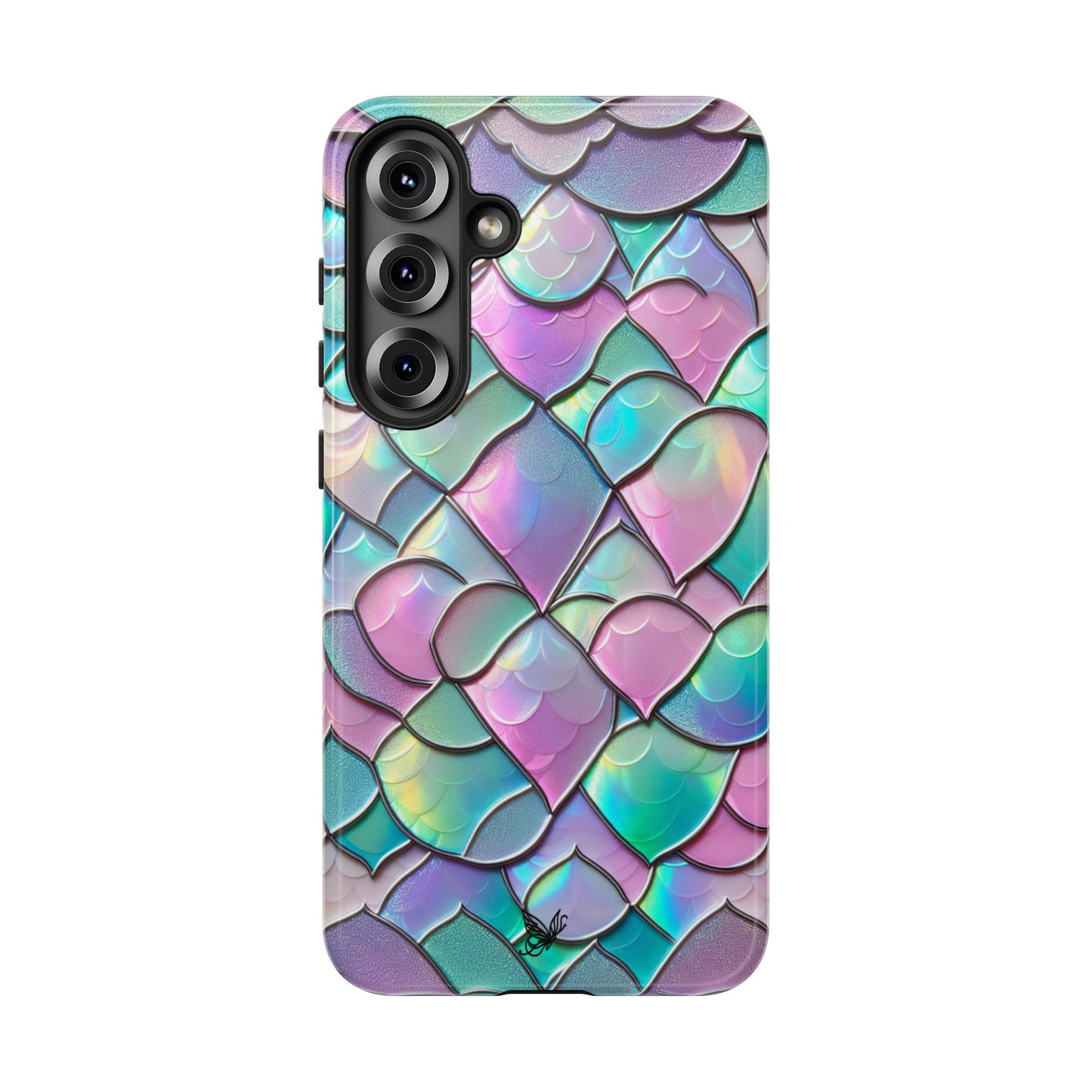 Holographic Mermaid Scales Phone Case