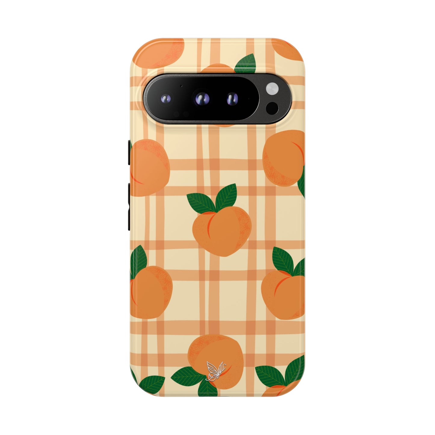 Plaided Peaches Phone Case