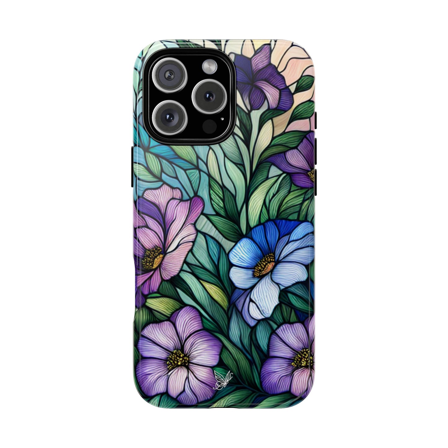 Floral Stained Glass Phone Case