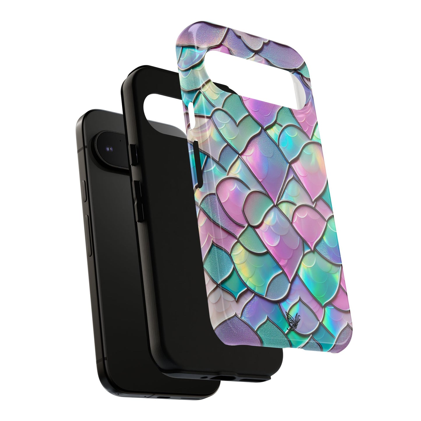 Holographic Mermaid Scales Phone Case