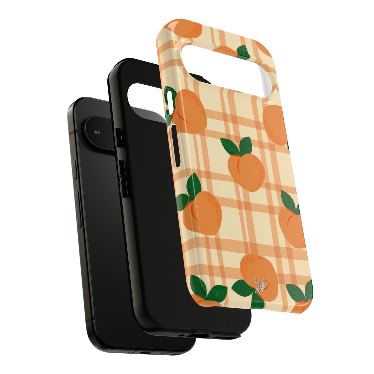 Plaided Peaches Phone Case