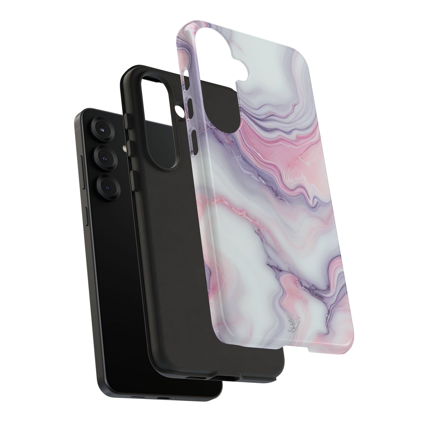Lilac Marble Phone Case