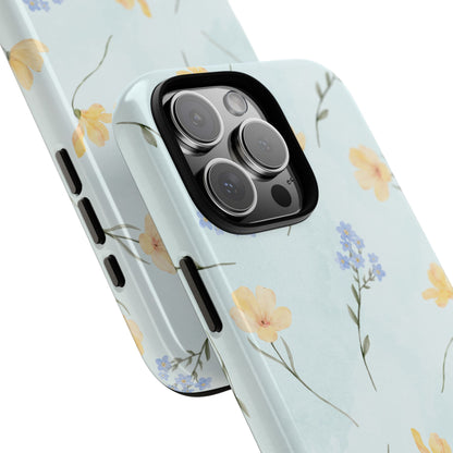 Blue Floral Phone Case