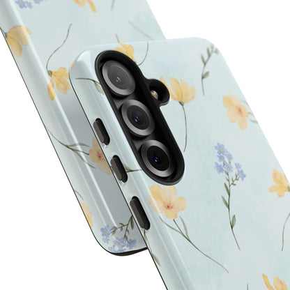 Blue Floral Phone Case
