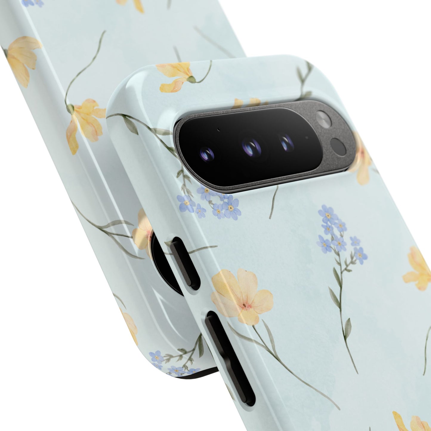 Blue Floral Phone Case