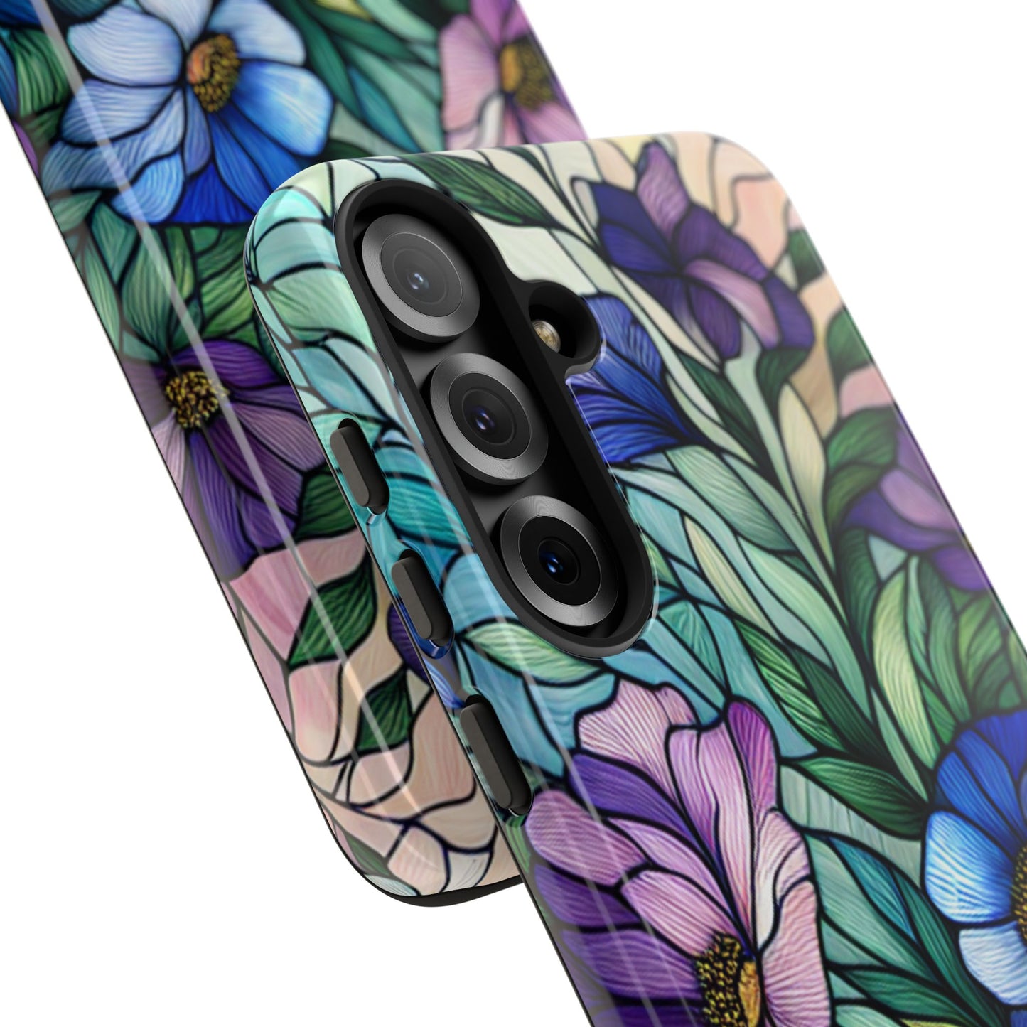 Floral Stained Glass Phone Case
