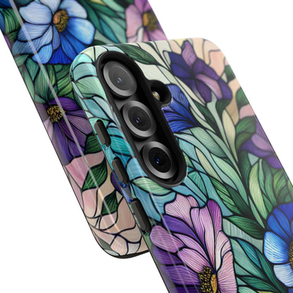 Floral Stained Glass Phone Case