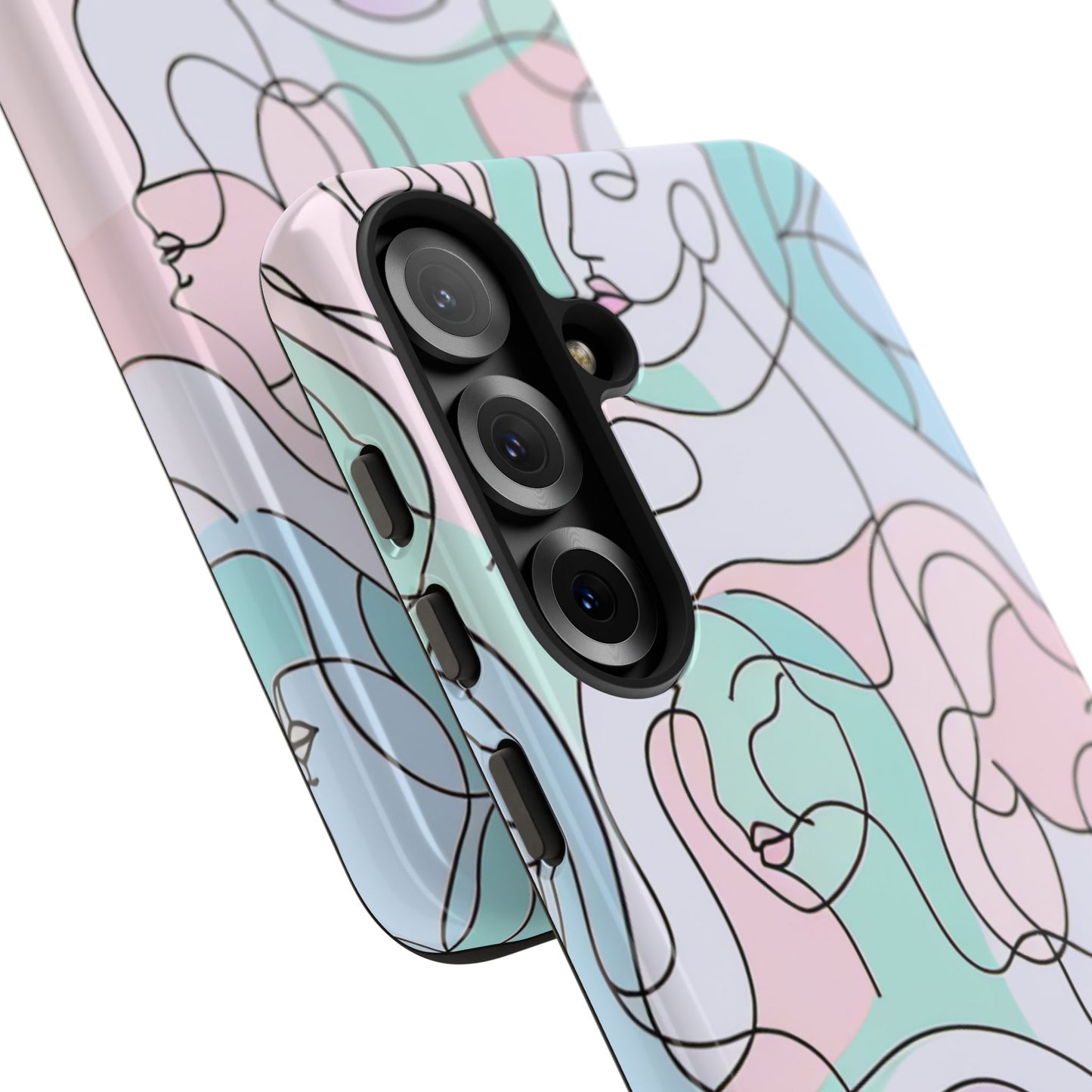 Minimal Women Faces Phone Case
