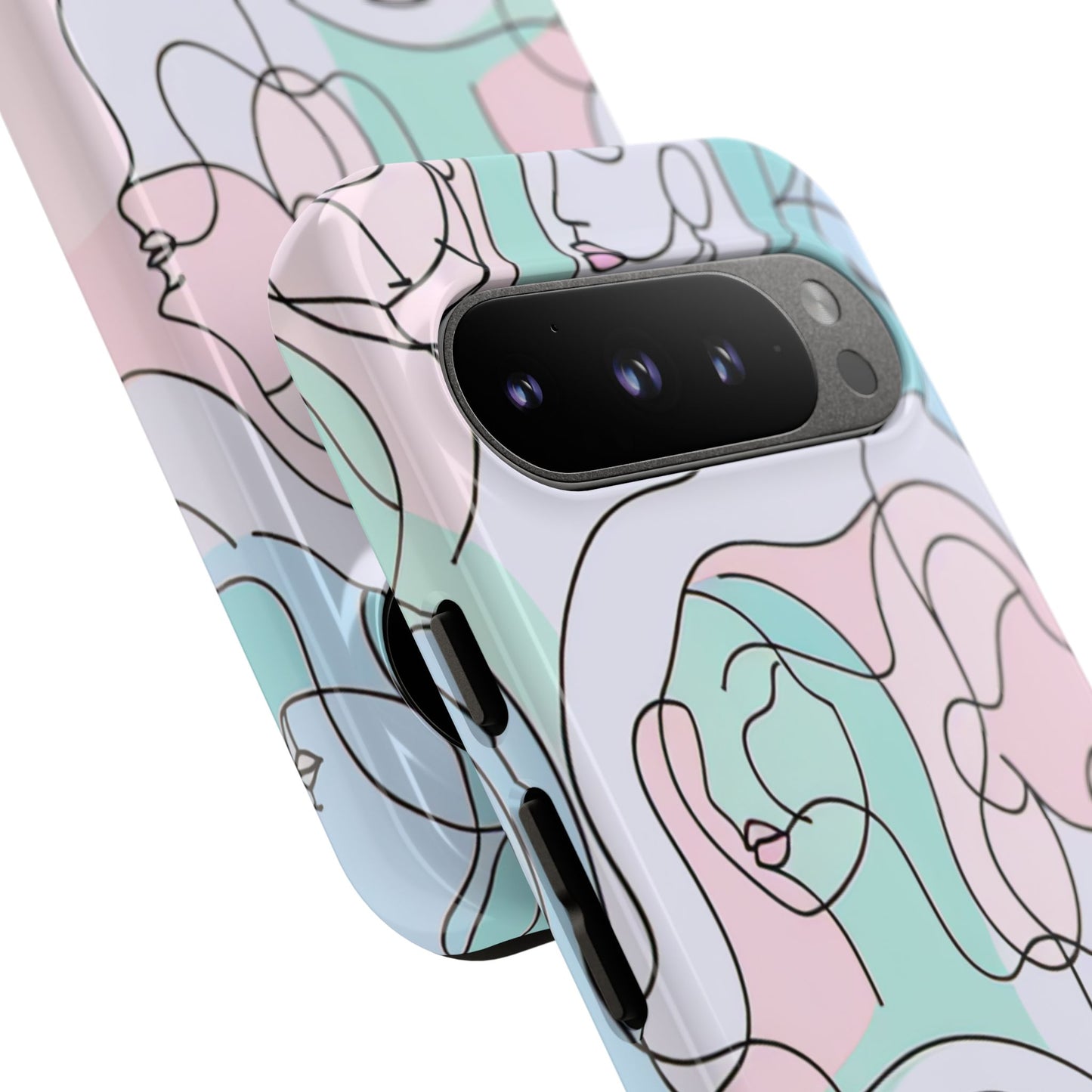 Minimal Women Faces Phone Case