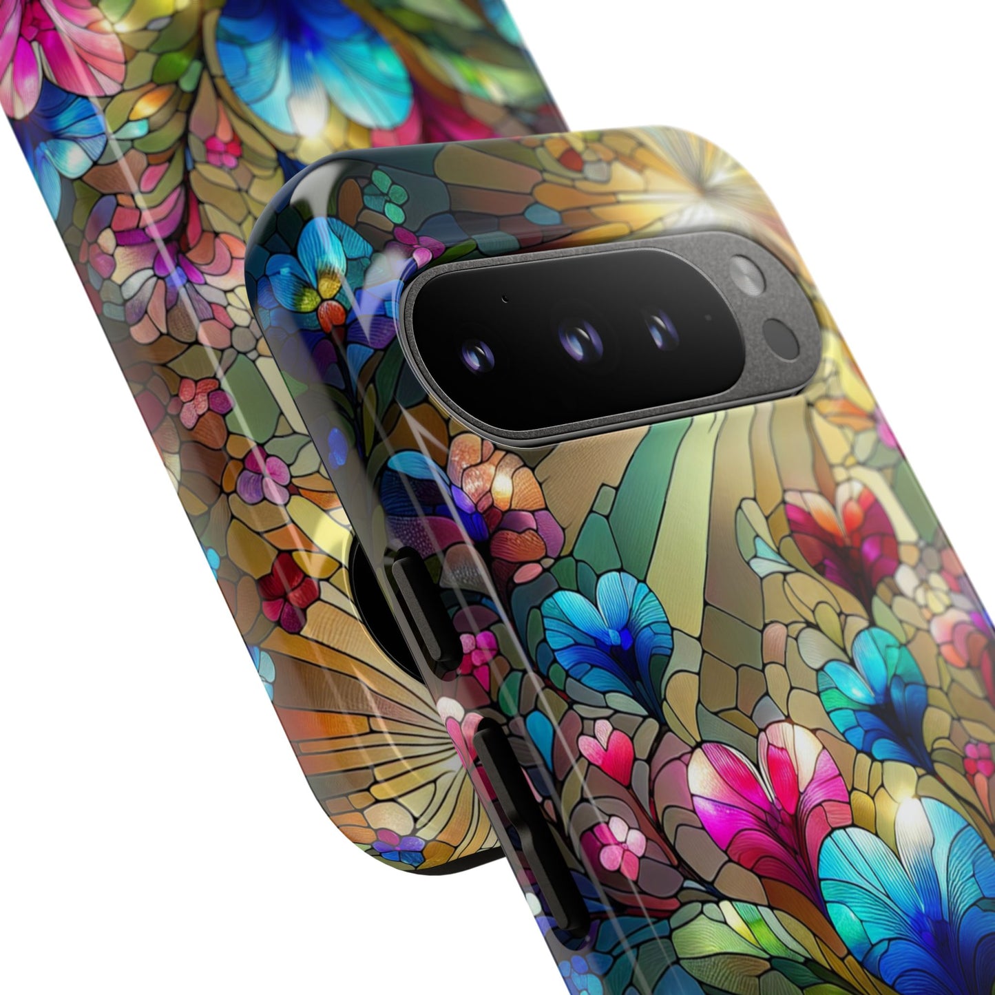 Heart Stained Glass Phone Case