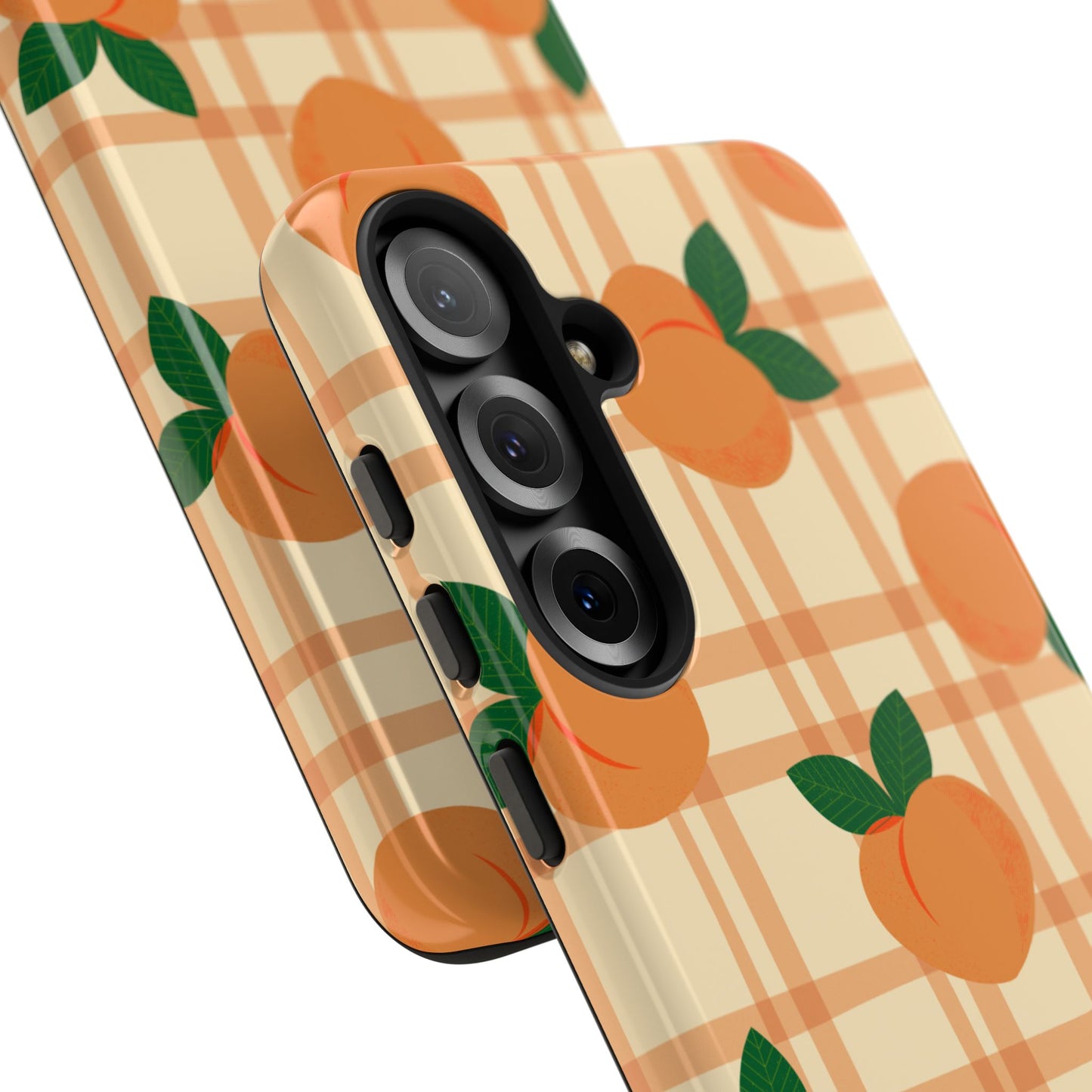 Plaided Peaches Phone Case