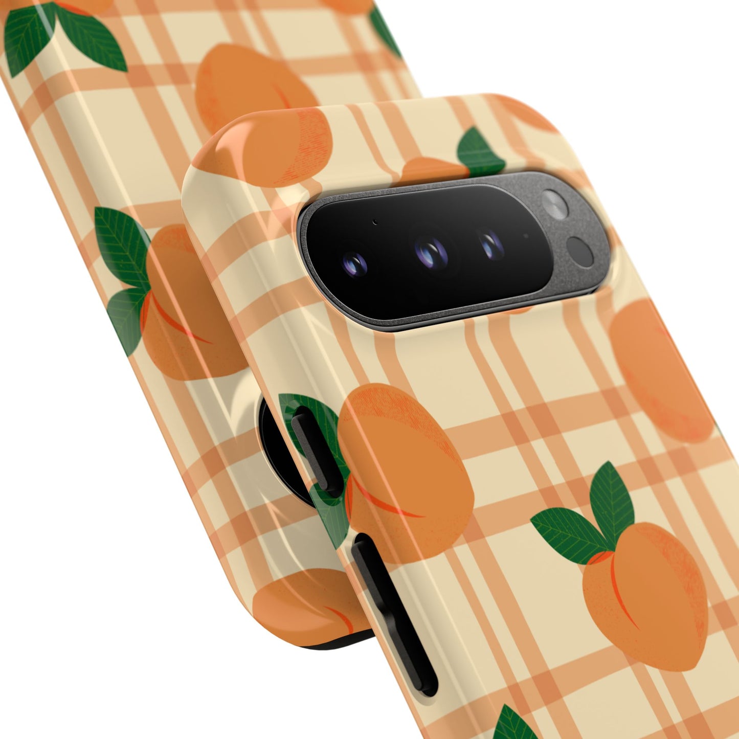 Plaided Peaches Phone Case