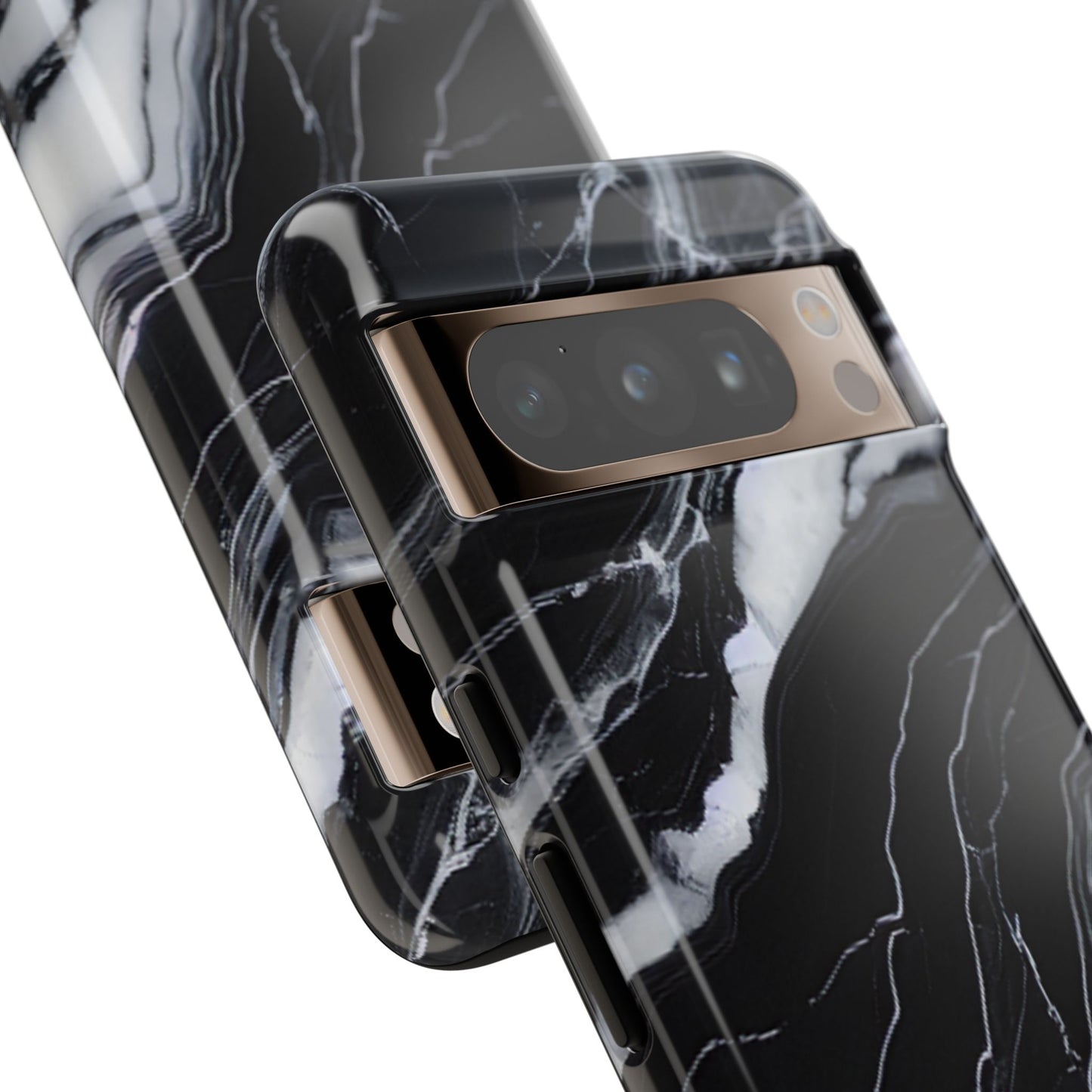 Black & White Marble Phone Case