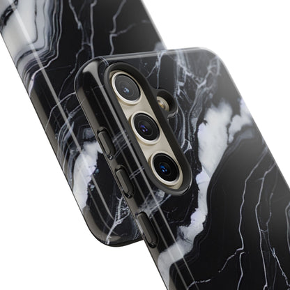 Black & White Marble Phone Case