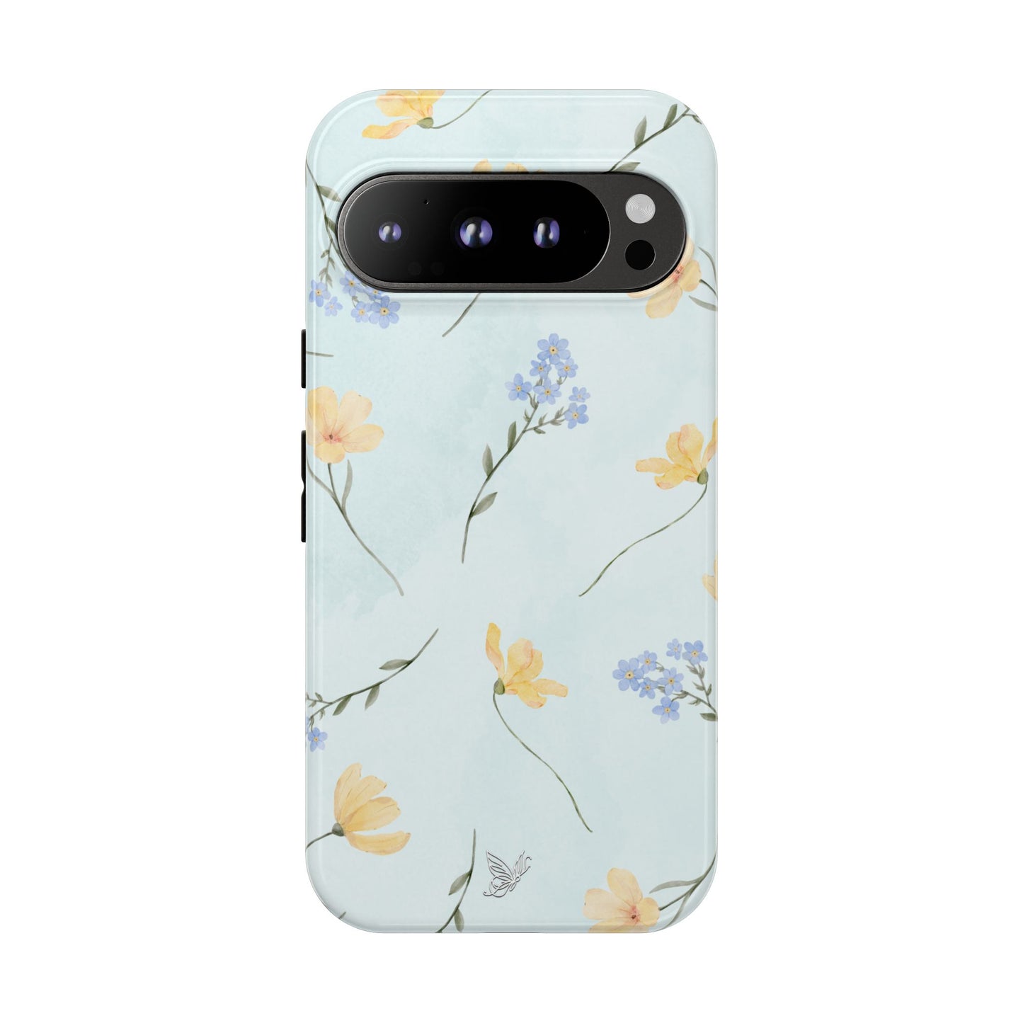 Blue Floral Phone Case