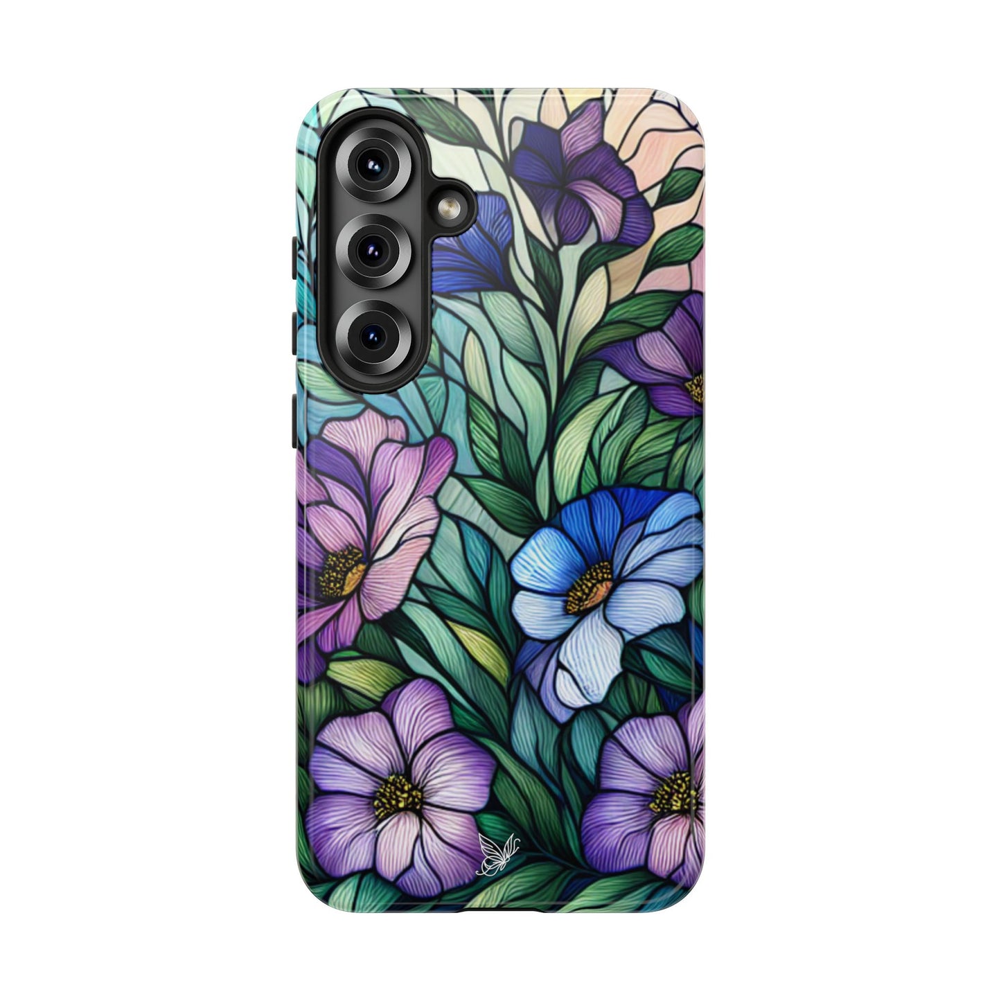 Floral Stained Glass Phone Case