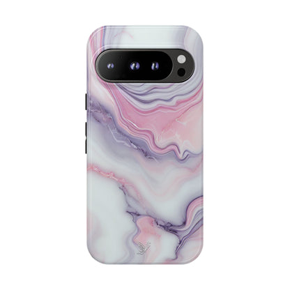 Lilac Marble Phone Case