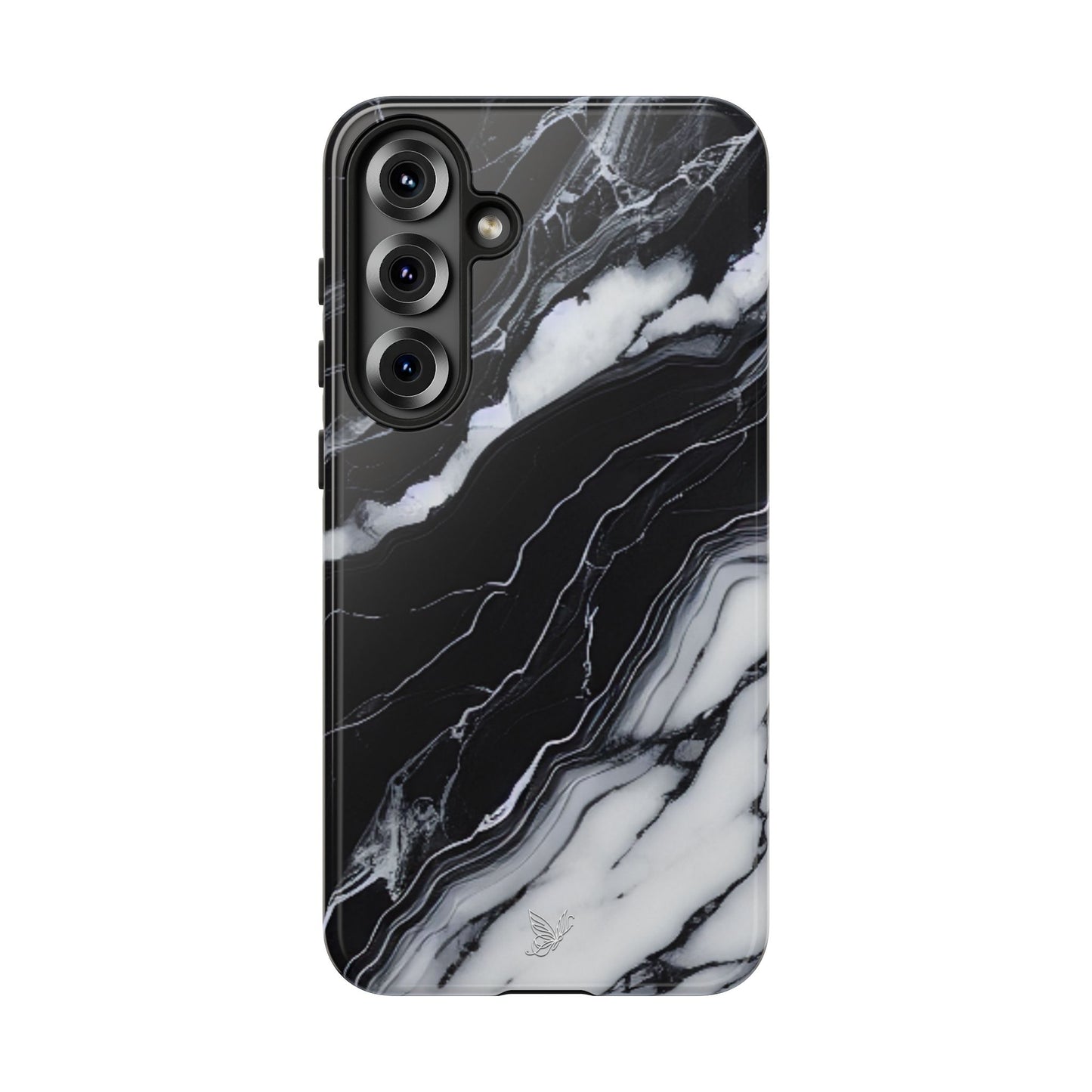 Black & White Marble Phone Case