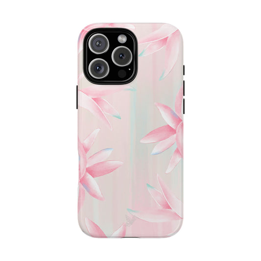 Soft Pink Lilies Phone Case
