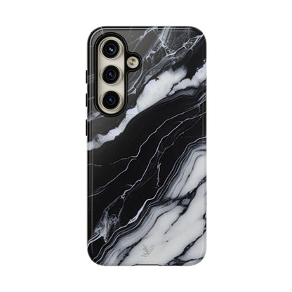 Black & White Marble Phone Case