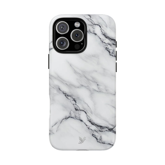 White Marble Phone Case