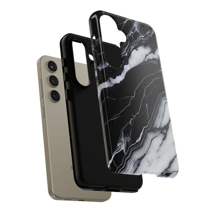 Black & White Marble Phone Case