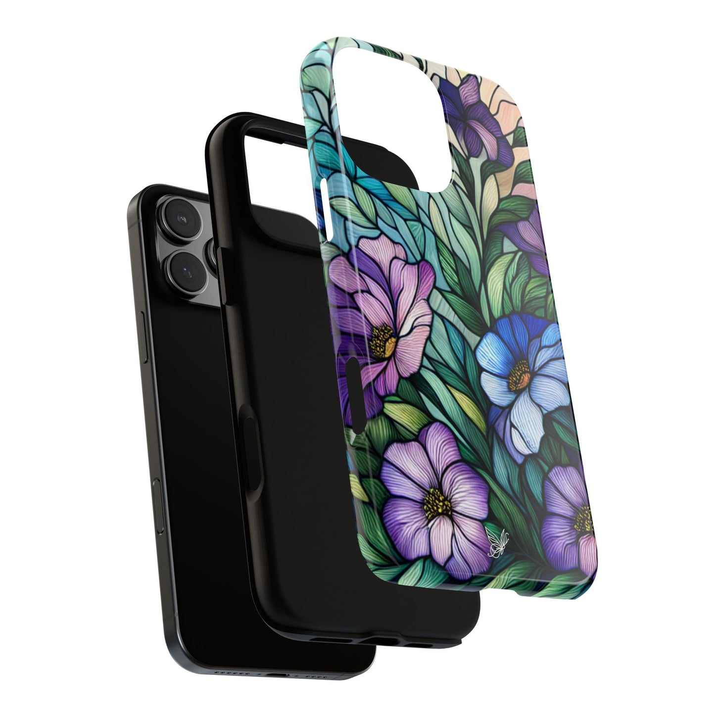 Floral Stained Glass Phone Case
