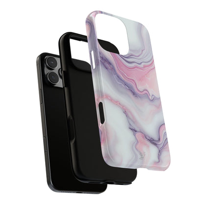 Lilac Marble Phone Case