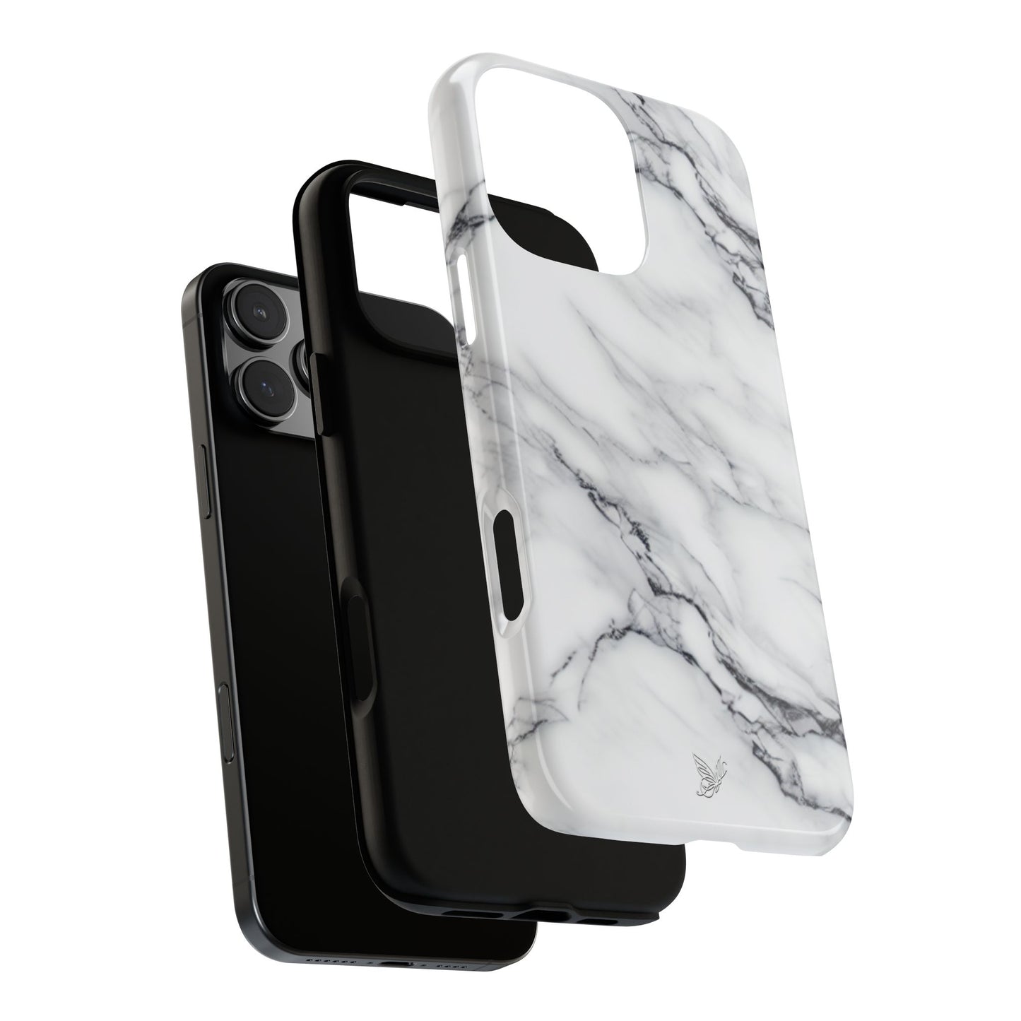 White Marble Phone Case