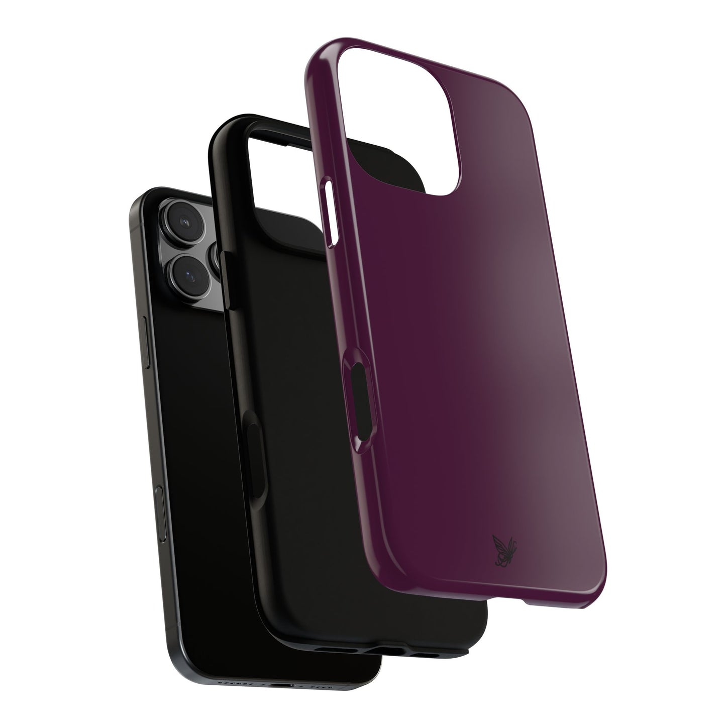Dark Burgundy Phone Case