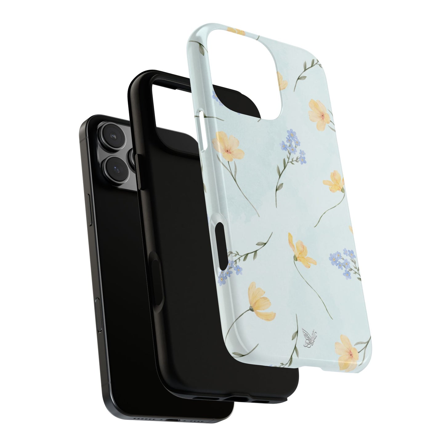Blue Floral Phone Case