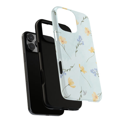 Blue Floral Phone Case