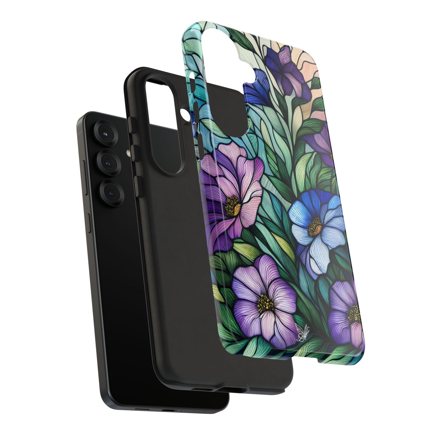 Floral Stained Glass Phone Case