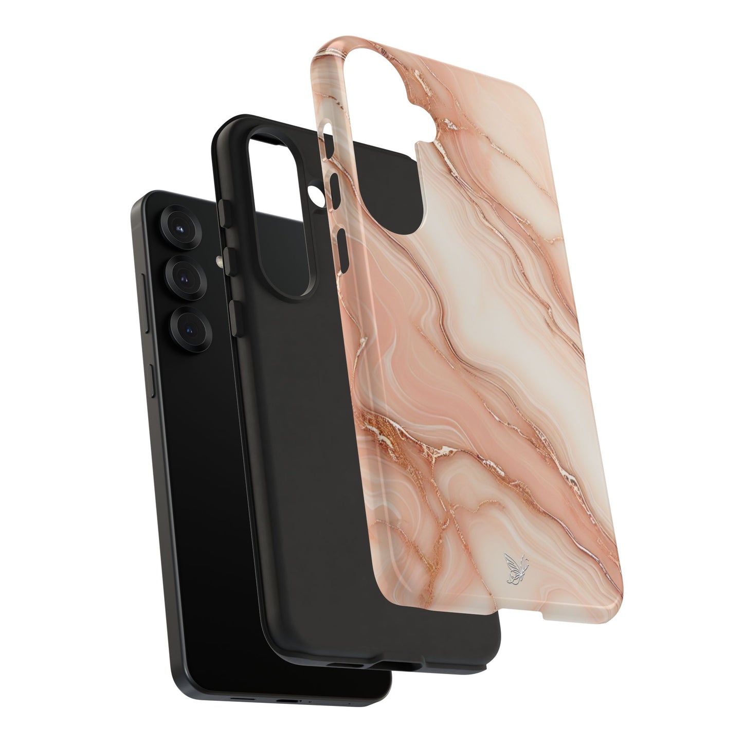 Coral Marble Phone Case