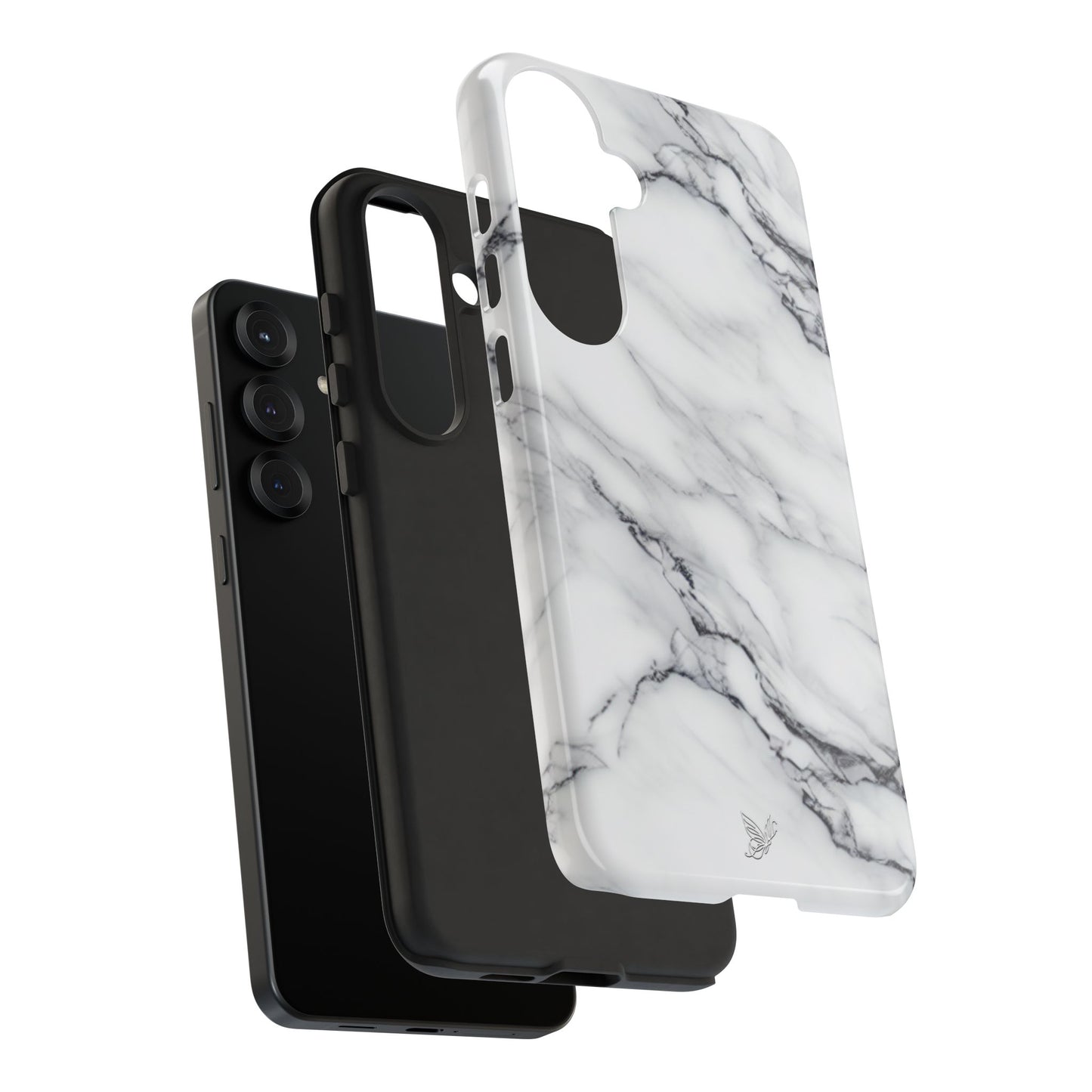 White Marble Phone Case
