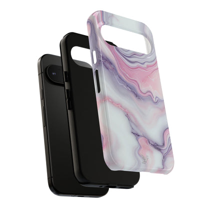 Lilac Marble Phone Case