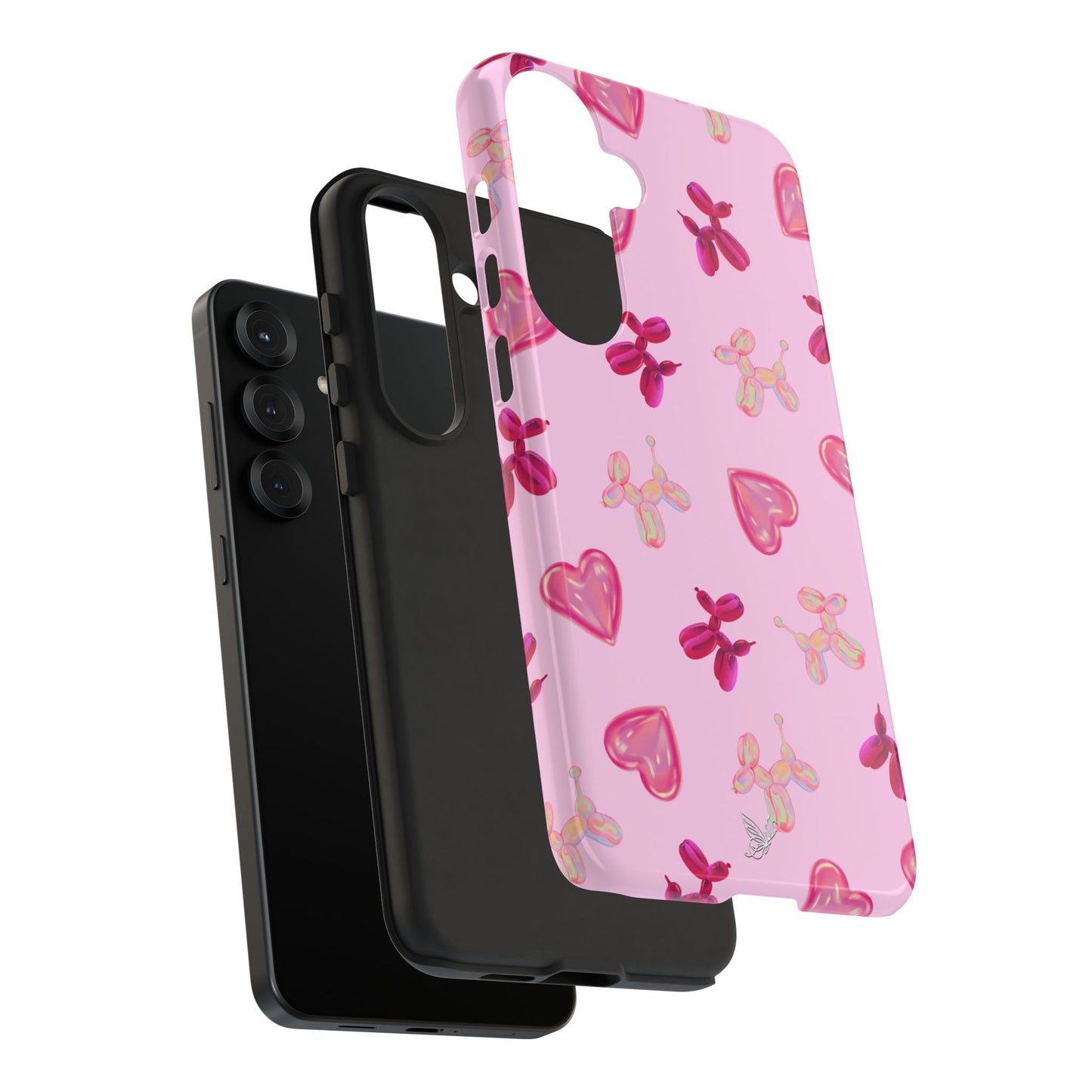 Balloon Dogs & Hearts Phone Case